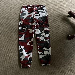 NWT Lupsona Red Camo Pants
